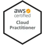 AWS Cloud Practitioner certification badge