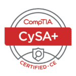 CySA+ certification badge