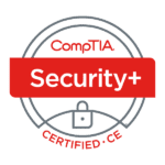 Security+ certification badge
